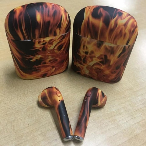 Fire Flame Airpods