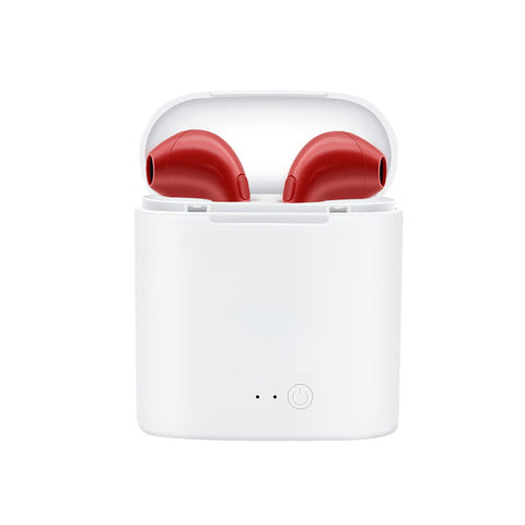 White & Red AirPods
